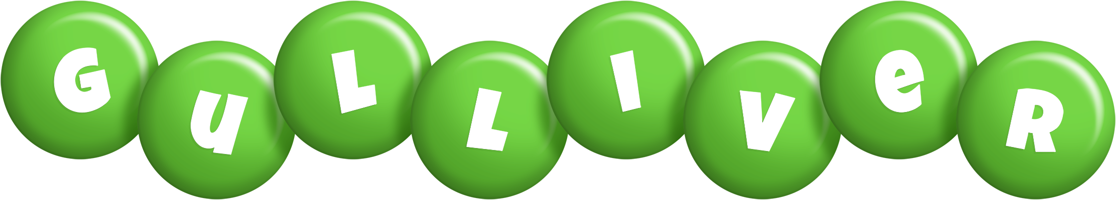 Gulliver candy-green logo