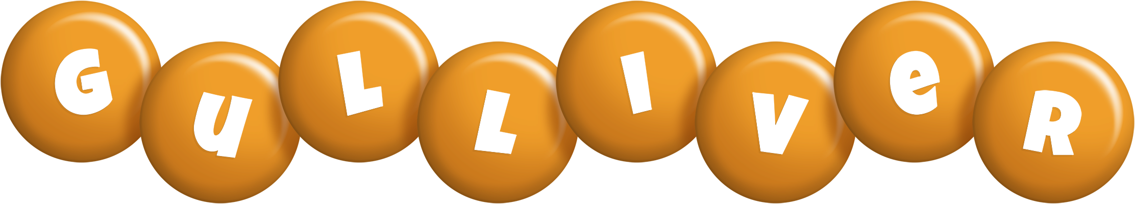 Gulliver candy-orange logo