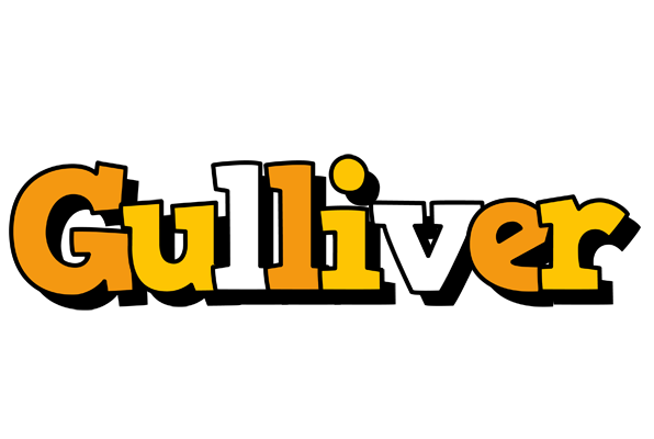 Gulliver cartoon logo