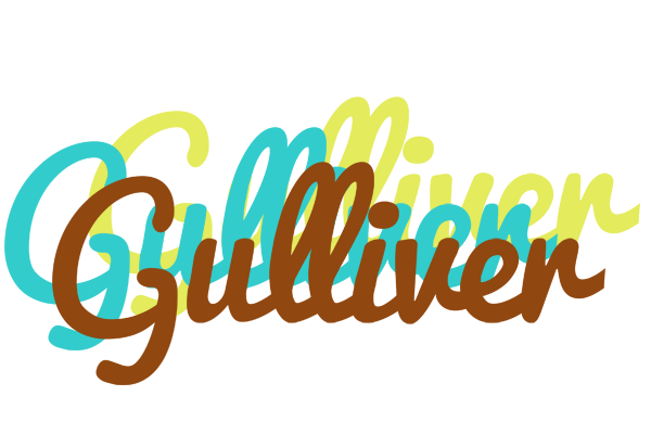 Gulliver cupcake logo