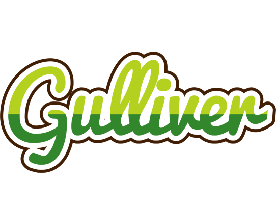 Gulliver golfing logo
