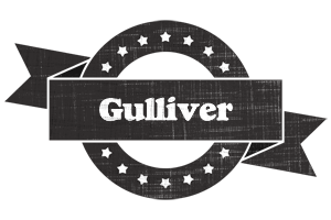 Gulliver grunge logo