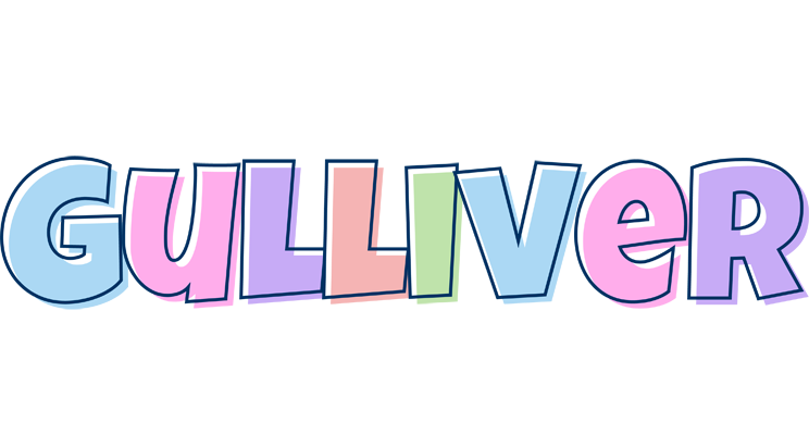 Gulliver pastel logo