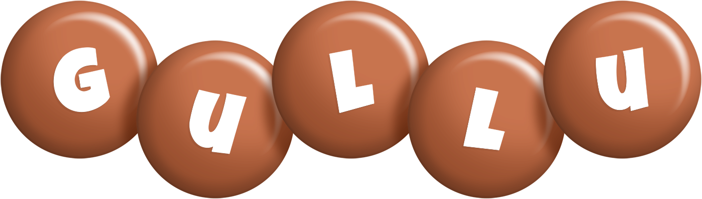 Gullu candy-brown logo