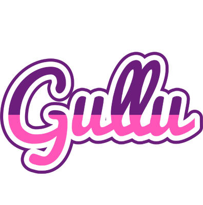 Gullu cheerful logo
