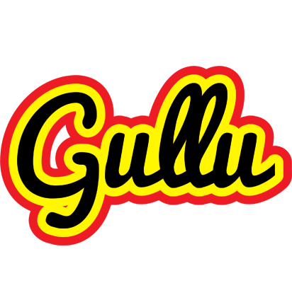 Gullu flaming logo
