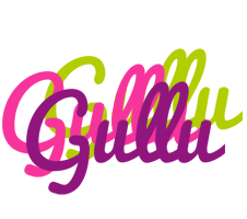 Gullu flowers logo