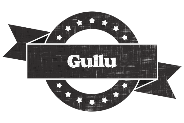 Gullu grunge logo