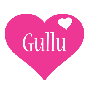 Gullu love-heart logo