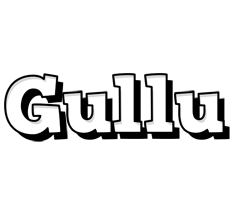 Gullu snowing logo