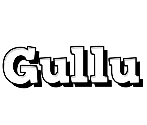 Gullu snowing logo