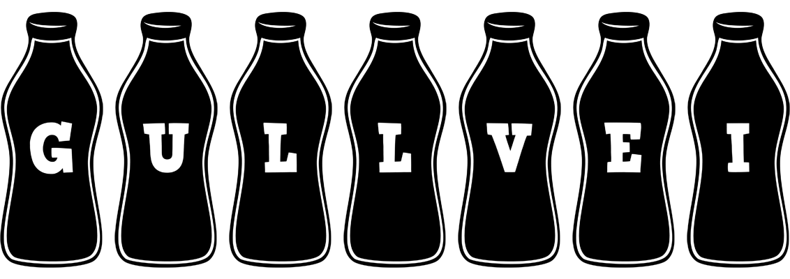 Gullvei bottle logo