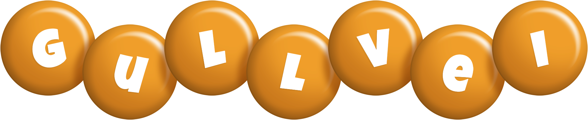Gullvei candy-orange logo