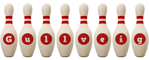 Gullveig bowling-pin logo