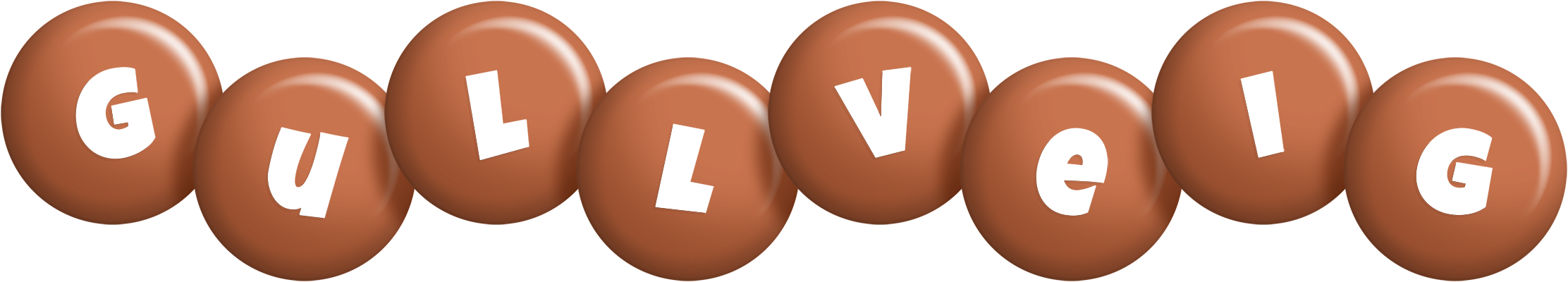 Gullveig candy-brown logo