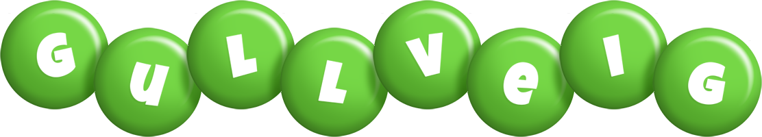 Gullveig candy-green logo