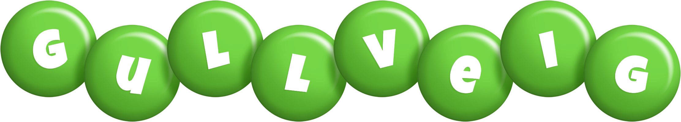 Gullveig candy-green logo