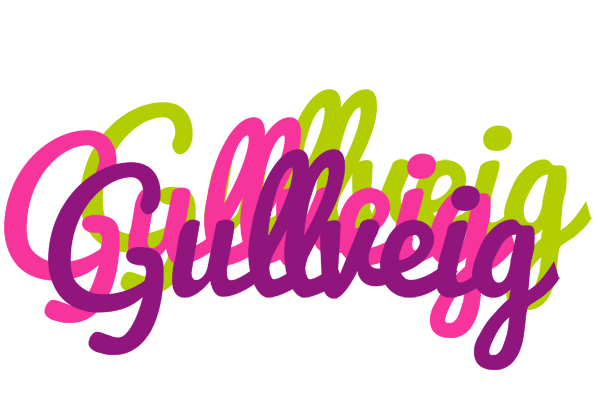 Gullveig flowers logo