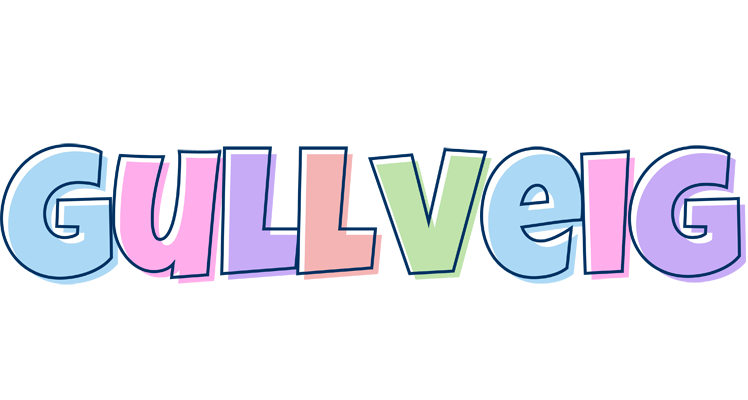 Gullveig pastel logo