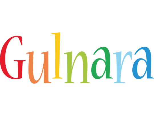 Gulnara birthday logo