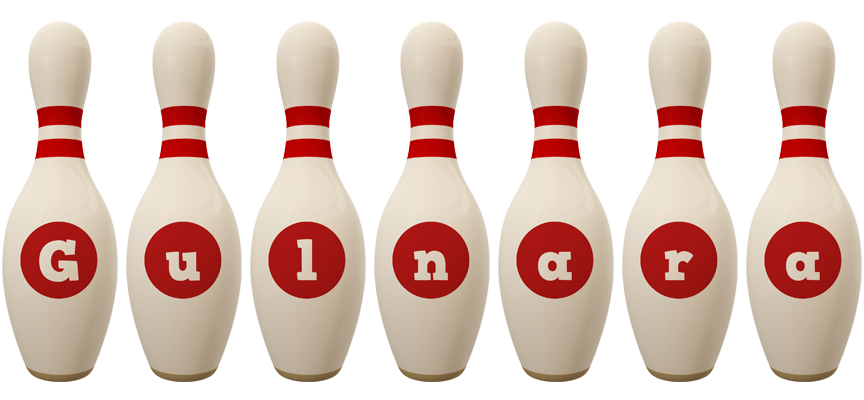 Gulnara bowling-pin logo