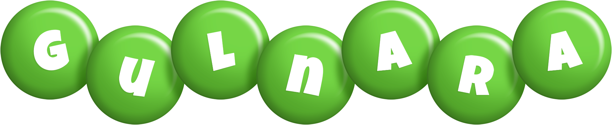Gulnara candy-green logo