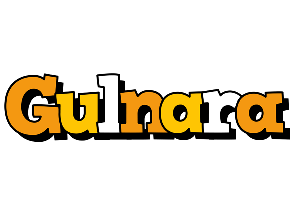 Gulnara cartoon logo