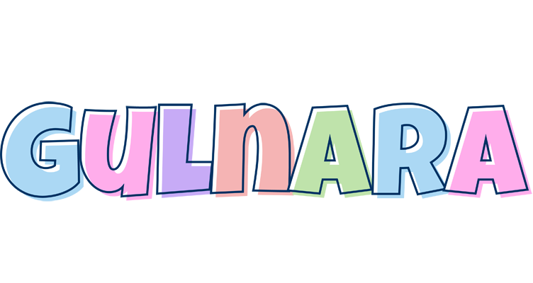 Gulnara pastel logo