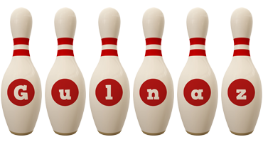 Gulnaz bowling-pin logo