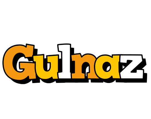 Gulnaz cartoon logo