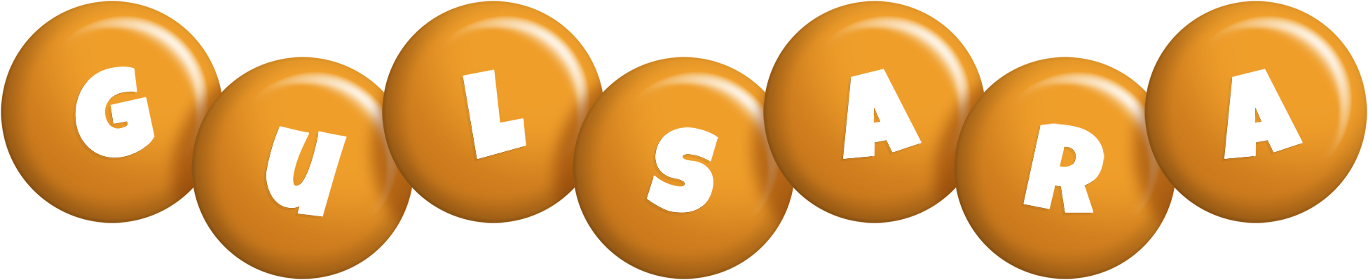 Gulsara candy-orange logo