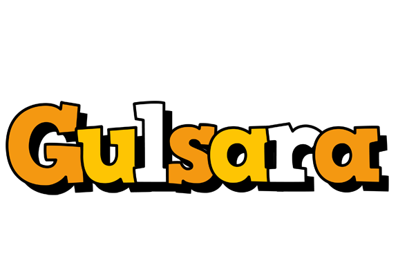 Gulsara cartoon logo