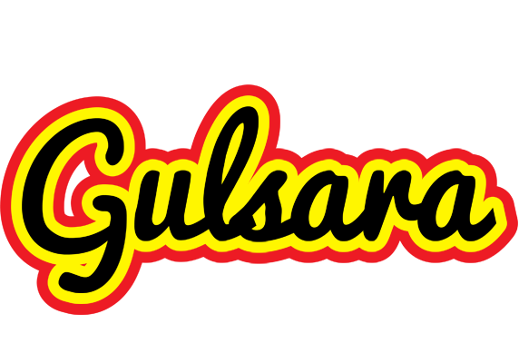 Gulsara flaming logo