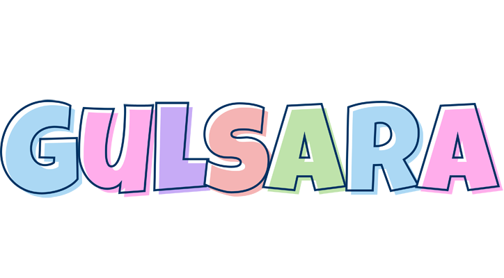 Gulsara pastel logo
