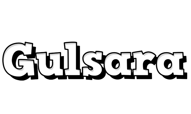 Gulsara snowing logo