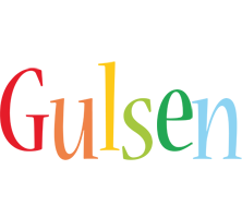 Gulsen birthday logo