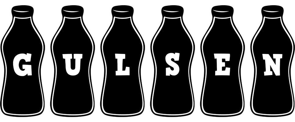 Gulsen bottle logo