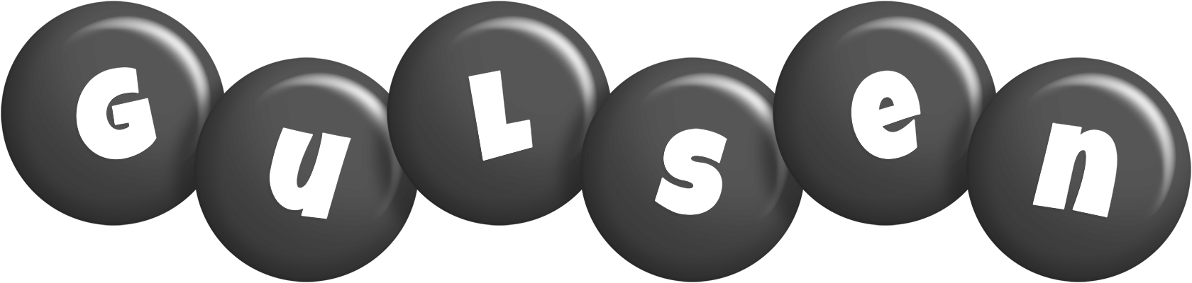 Gulsen candy-black logo