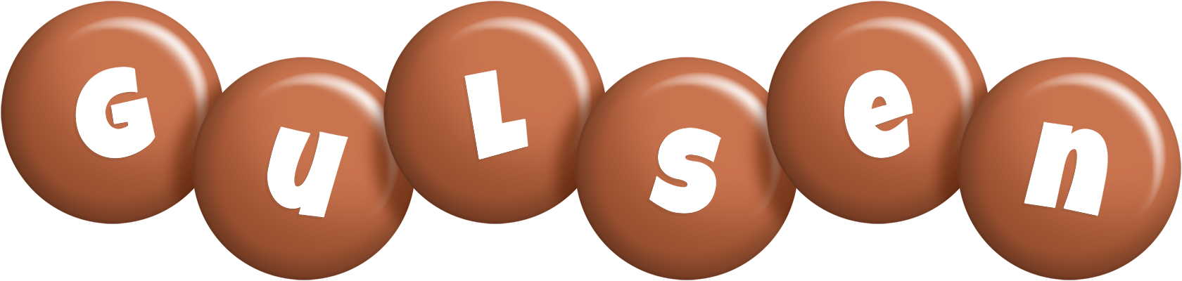 Gulsen candy-brown logo