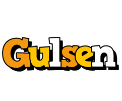 Gulsen cartoon logo