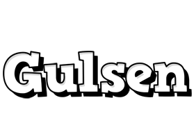 Gulsen snowing logo