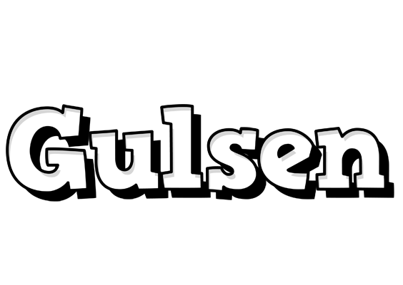 Gulsen snowing logo