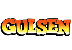 Gulsen sunset logo