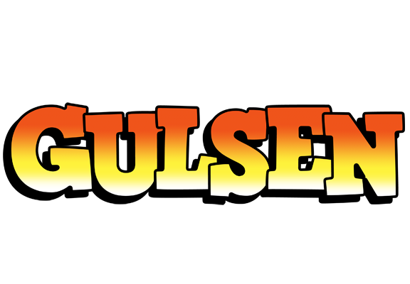 Gulsen sunset logo