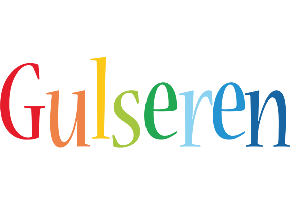 Gulseren birthday logo