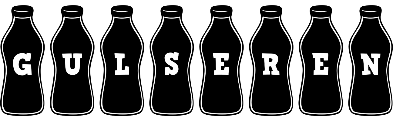 Gulseren bottle logo