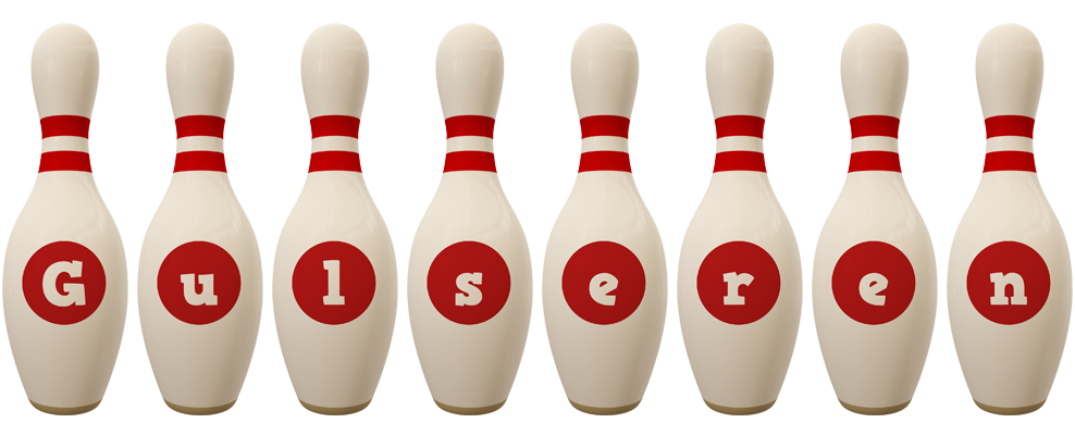 Gulseren bowling-pin logo