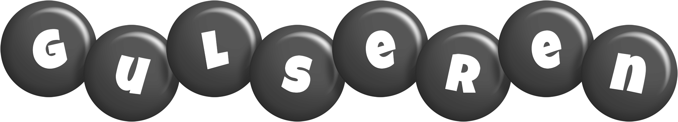 Gulseren candy-black logo