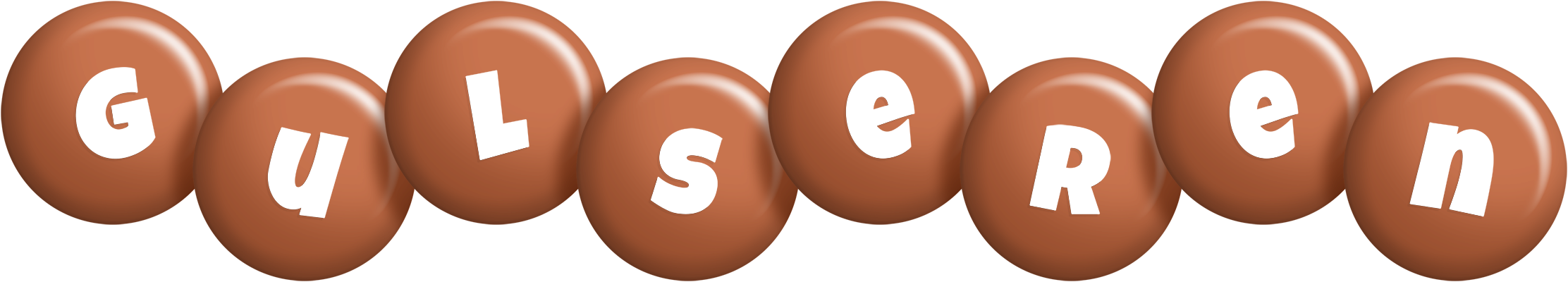 Gulseren candy-brown logo