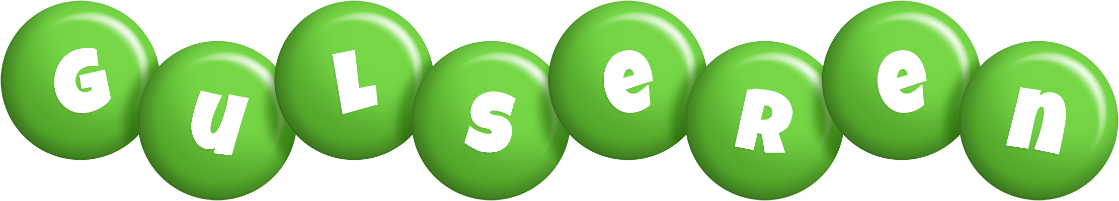 Gulseren candy-green logo